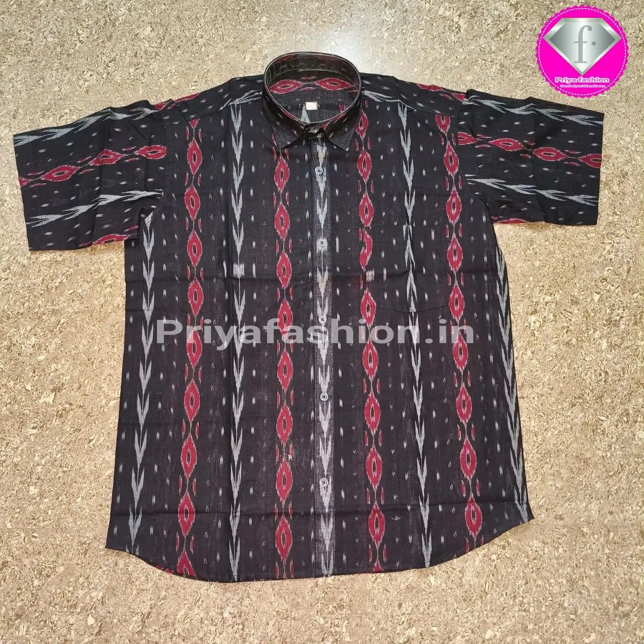 Sambalpuri shirt hot sale piece price