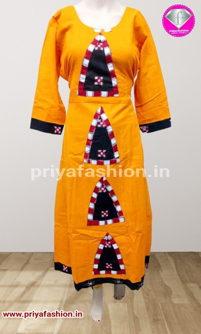 101062 Sambalpuri Handloom Cotton Kurti - 32 Chest, Pure Cotton Handloom  Kurti, हथकरधे की सूती कुर्ती - Priya Fashion, Balangir | ID: 2851774463597