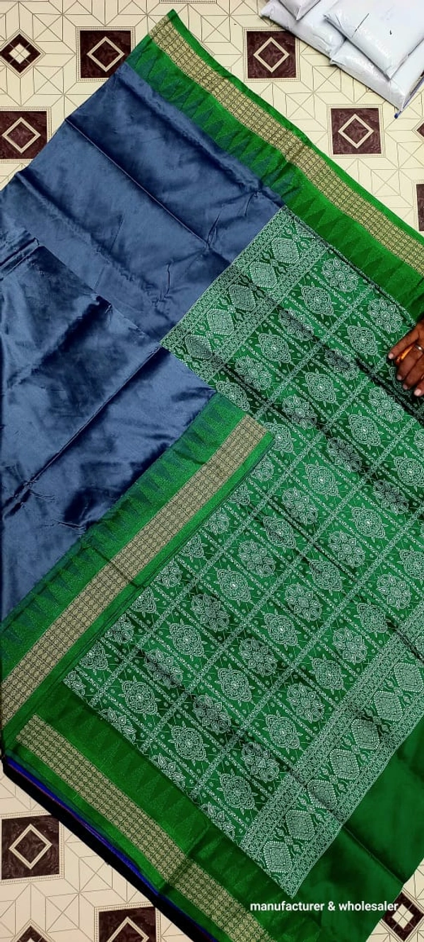 101089 Silk Pata Saree With Blouse 