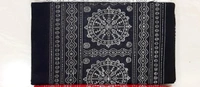 101105 Sambalpuri Handloom Bankei Dupatta  - Black