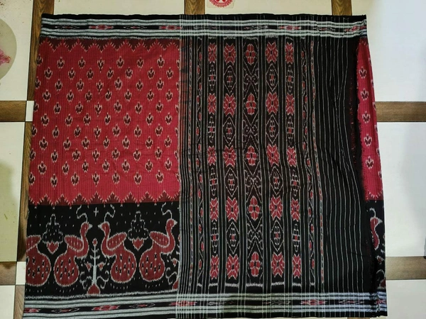 101214 Sambalpuri Handloom Saree With Blouse 