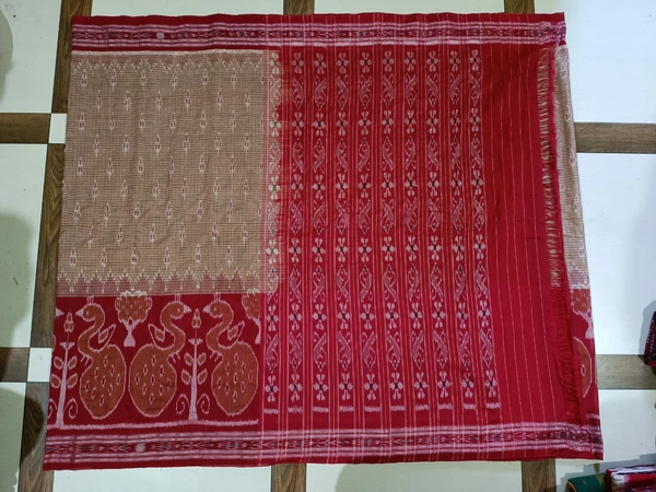 101215 Sambalpuri Handloom Saree With Blouse 