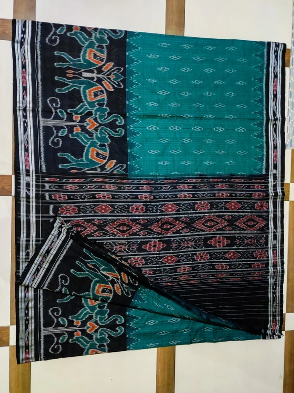 101218 Sambalpuri Handloom Saree With Blouse 