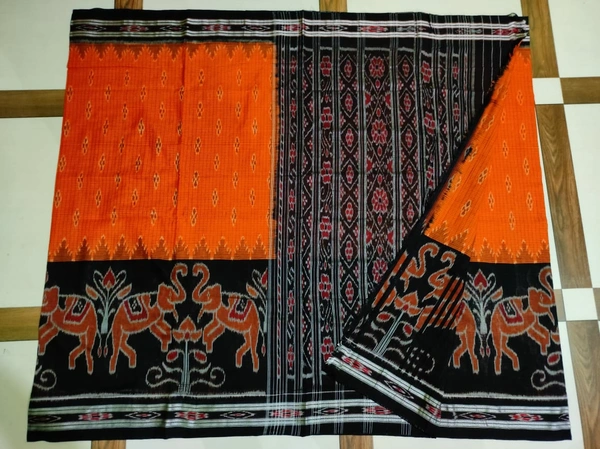 101220 Sambalpuri Handloom Saree With Blouse 