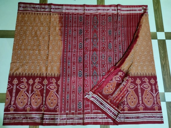 101222 Sambalpuri Handloom Saree With Blouse 