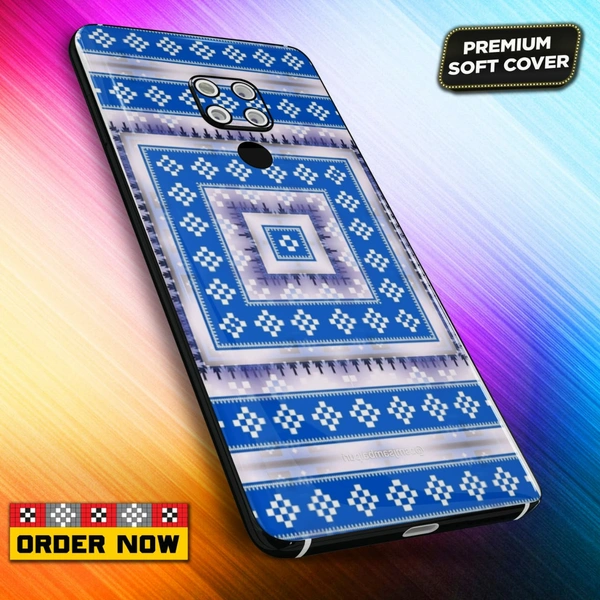 101229 Sambalpuri Mobile Back Cover  - Soft Cover