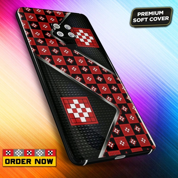 101237 Sambalpuri Mobile Back Cover With Add Photo & Name  - Hard Cover