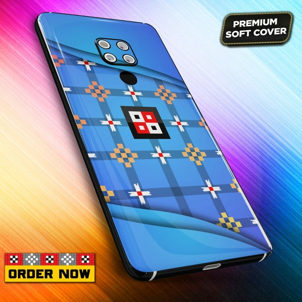 101246  Sambalpuri Mobile Back Cover With Add Photo & Name  - Hard Cover