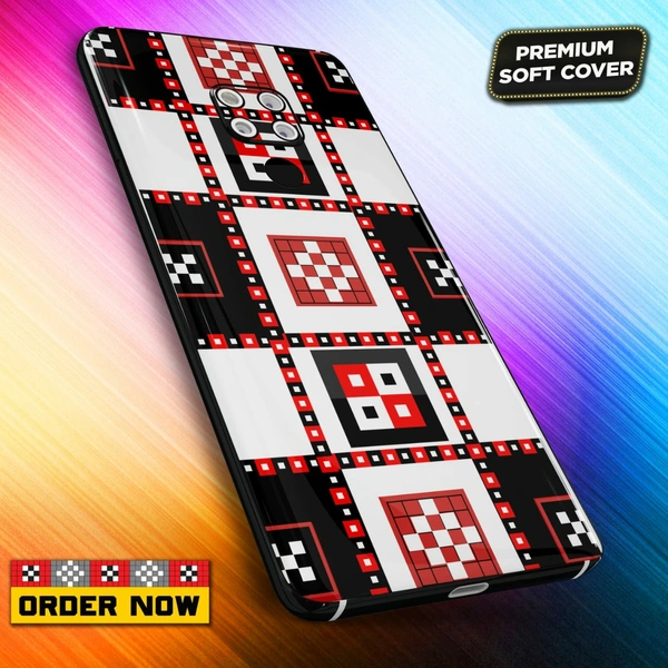 101254 Sambalpuri Mobile Back Cover With Add Photo & Name  - Hard Cover