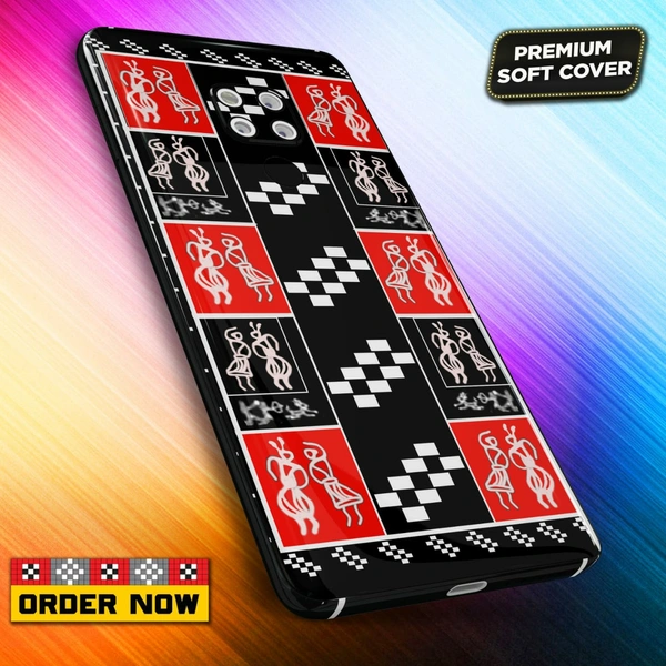 101259 Sambalpuri Mobile Back Cover With Add Photo & Name  - Hard Cover