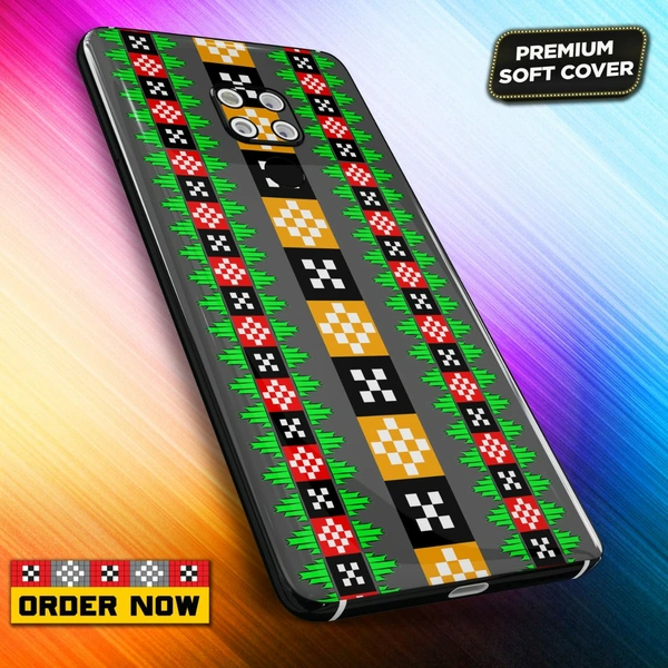 101267 Sambalpuri Mobile Back Cover With Add Photo & Name  - Hard Cover