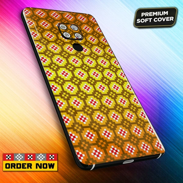 101276 Sambalpuri Mobile Back Cover With Add Photo & Name  - Hard Cover