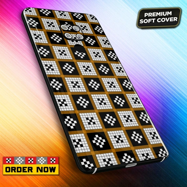 101280 Sambalpuri Mobile Back Cover With Add Photo & Name  - Soft Cover