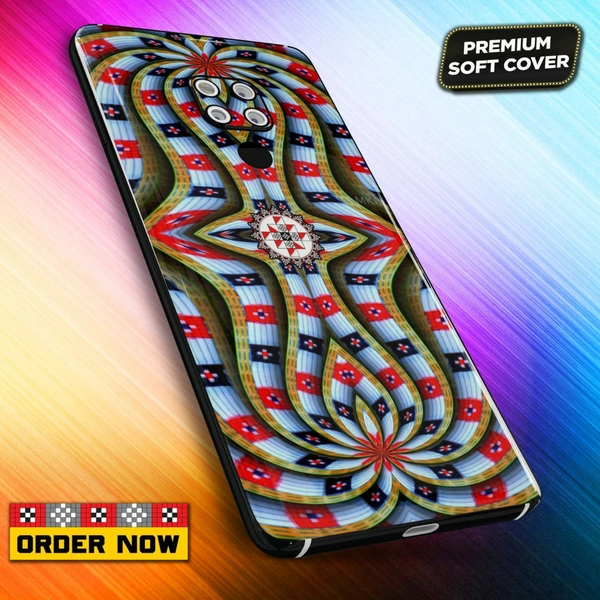 101281 Sambalpuri Mobile Back Cover With Add Photo & Name  - Hard Cover