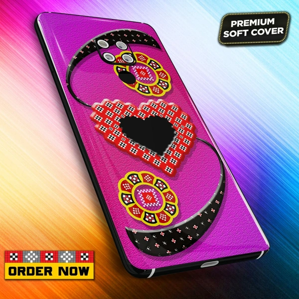 101289 Sambalpuri Mobile Back Cover With Add Photo & Name  - Hard Cover