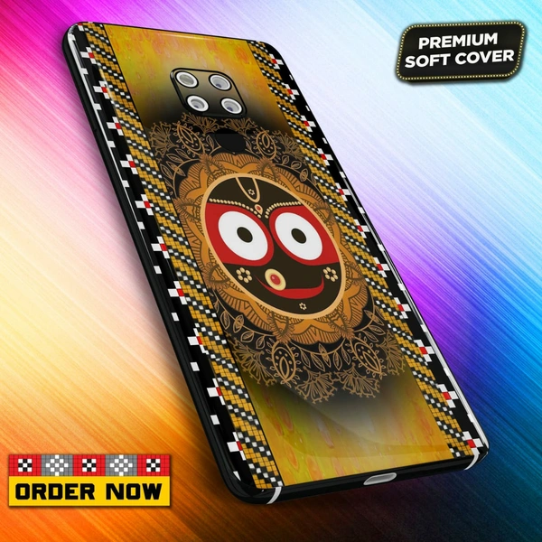 101302 Sambalpuri Mobile Back Cover With Add Photo & Name  - Hard Cover