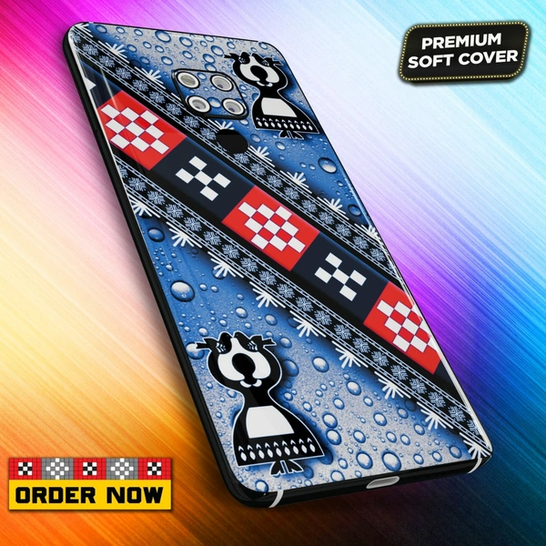 101304 Sambalpuri Mobile Back Cover With Add Photo & Name  - Hard Cover