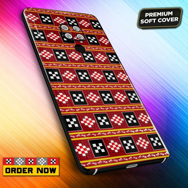 101319 Sambalpuri Mobile Back Cover With Add Photo & Name  - Hard Cover