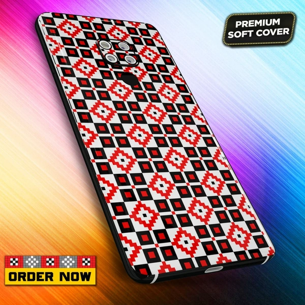 101321 Sambalpuri Mobile Back Cover With Add Photo & Name  - Hard Cover