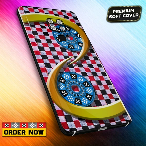 101320 Sambalpuri Mobile Back Cover With Add Photo & Name  - Soft Cover