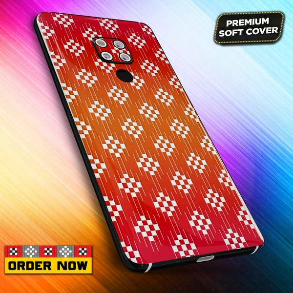 101331 Sambalpuri Mobile Back Cover With Add Photo & Name  - Hard Cover