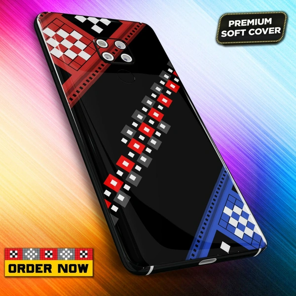 101352 Sambalpuri Mobile Back Cover With Add Photo & Name  - Soft Cover