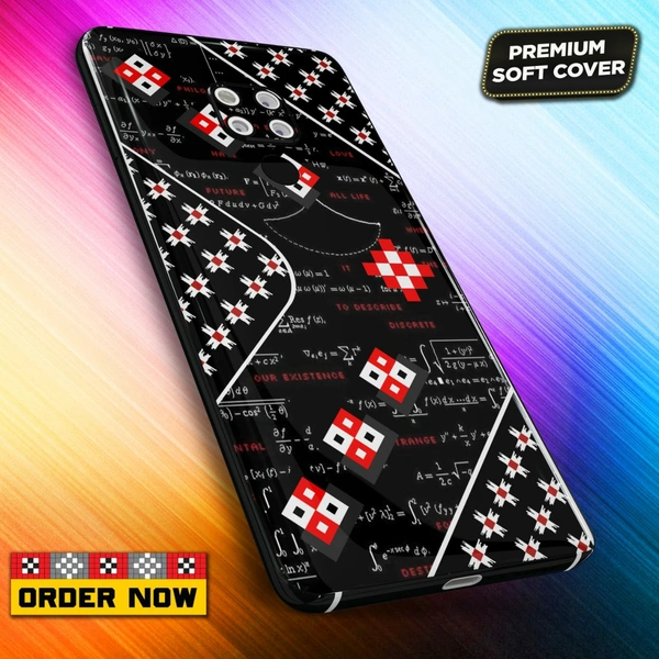 101354 Sambalpuri Mobile Back Cover With Add Photo & Name  - Soft Cover