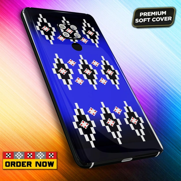 101357 Sambalpuri Mobile Back Cover With Add Photo & Name  - Hard Cover