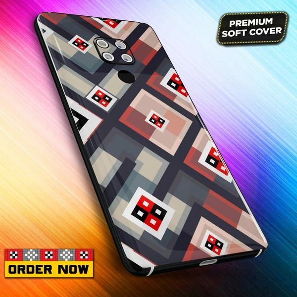 101366 Sambalpuri Mobile Back Cover With Add Photo & Name  - Soft Cover