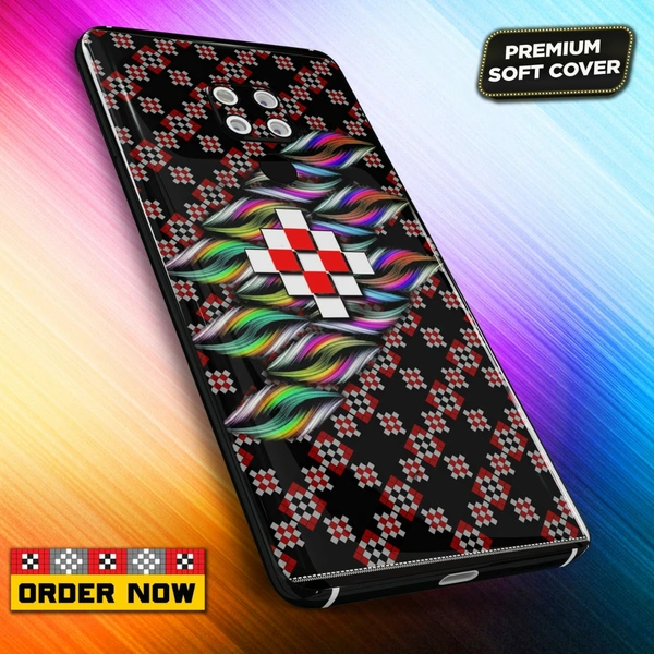 101367 Sambalpuri Mobile Back Cover With Add Photo & Name  - Hard Cover