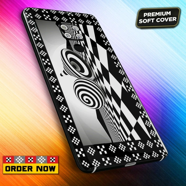 101370 Sambalpuri Mobile Back Cover With Add Photo & Name  - Soft Cover