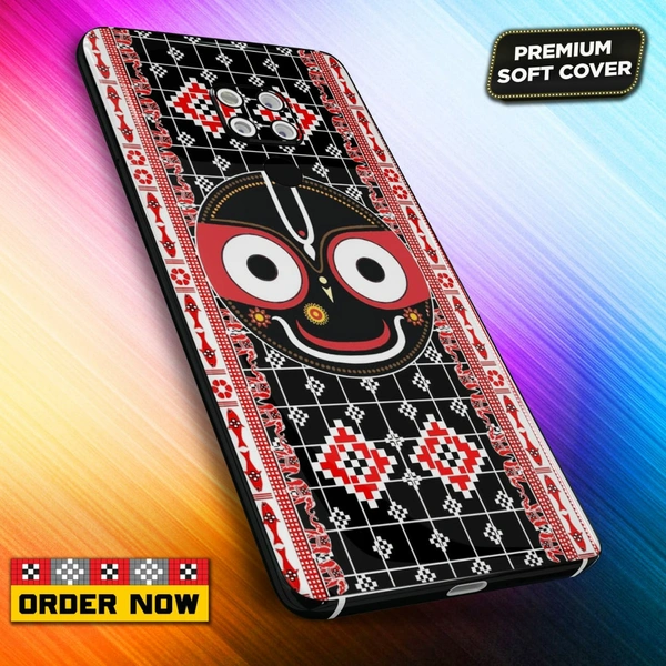 101373 Sambalpuri Mobile Back Cover With Add Photo & Name  - Hard Cover