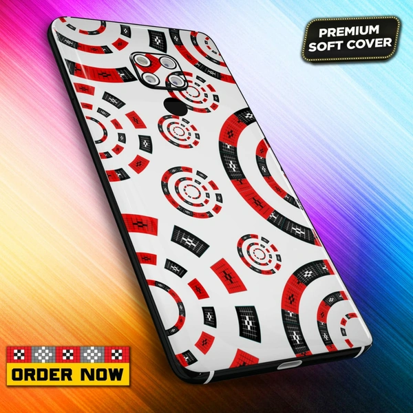 101377 Sambalpuri Mobile Back Cover With Add Photo & Name  - Soft Cover