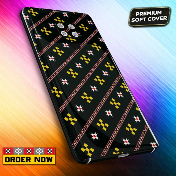 101379 Sambalpuri Mobile Back Cover With Add Photo & Name  - Hard Cover