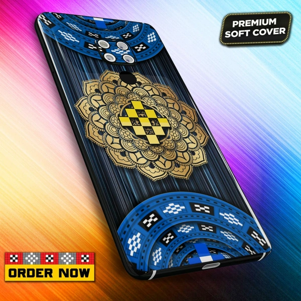 101381 Sambalpuri Mobile Back Cover With Add Photo & Name  - Hard Cover