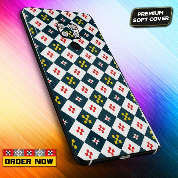 101382 Sambalpuri Mobile Back Cover With Add Photo & Name  - Hard Cover