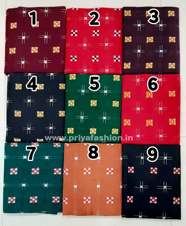 101454 Sambalpuri Stiching Long Kurta / Dhila - 42, Colour.No.1
