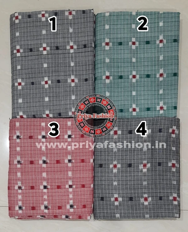 101169 Sambalpuri Handloom Long Kurta / Dhila - 36