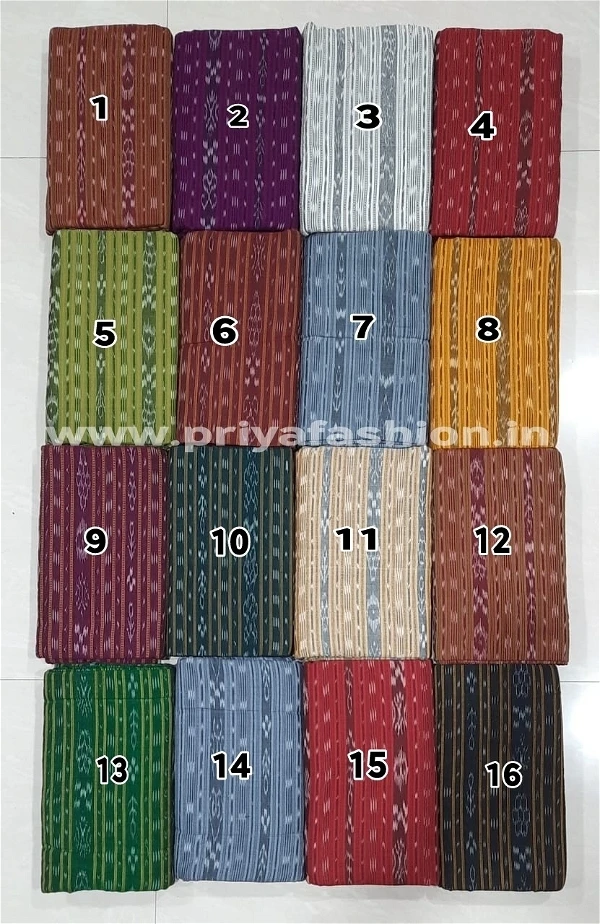 101483 Sambalpuri Cotton Kurta , Dhila With Stiching Size 32 Chest- 40 Chest - 40 Chest