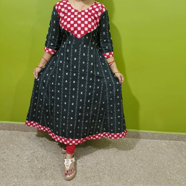 101500 Sambalpuri Handloom Long Kurti  - 40