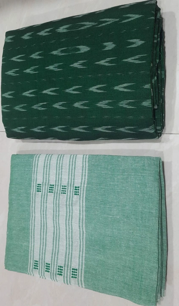 101522 Sambalpuri Handloom Dress Material, Dress Kapada With Dupatta 