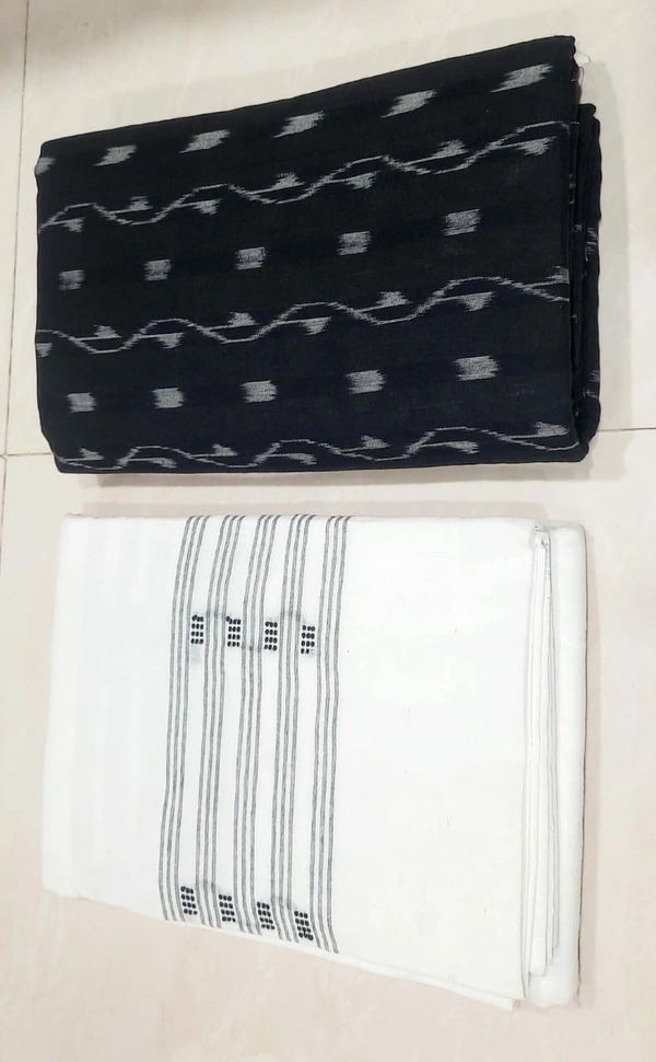 101531 Sambalpuri Handloom Dress Material, Dress Kapada With Dupatta 