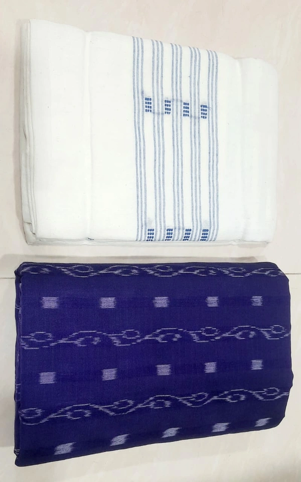 101532 Sambalpuri Handloom Dress Material, Dress Kapada With Dupatta 