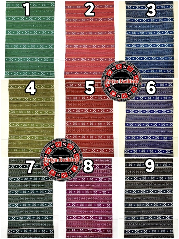 101526 Sambalpuri Handloom Dress Material, Dress Kapada With Dupatta 