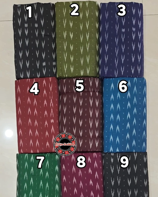 101508 Sambalpuri Handloom Dress Material, Dress Kapada With Dupatta 