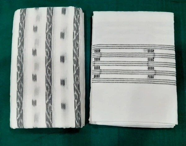101548 Sambalpuri Handloom Dress Material, Dress Kapada With Dupatta 