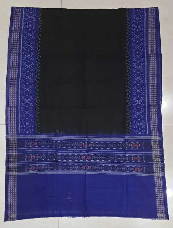 101578 Sambalpuri Handloom Cotton Dupatta, Odhani 