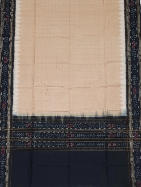 101582 Sambalpuri Handloom Cotton Dupatta, Odhani 