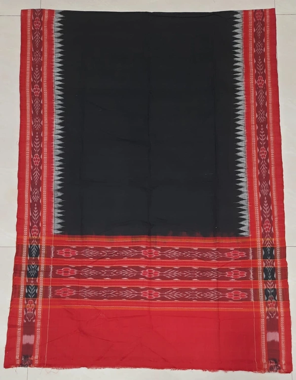 101585 Sambalpuri Handloom Cotton Dupatta, Odhani 