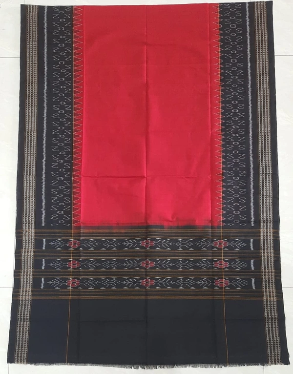 101586 Sambalpuri Handloom Cotton Dupatta, Odhani 